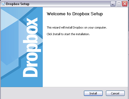 Установка клиента DropBox Установка клиента DropBox