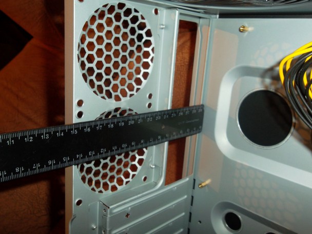 Chieftec iArena CQ-01B-500GPA 500W Размеры коропуса