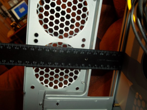 Chieftec iArena CQ-01B-500GPA 500W Размеры коропуса