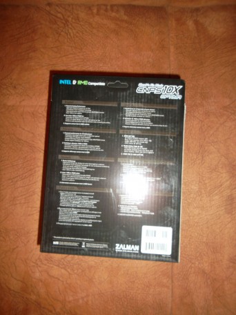 Zalman CNPS10X Optima. Упаковка.