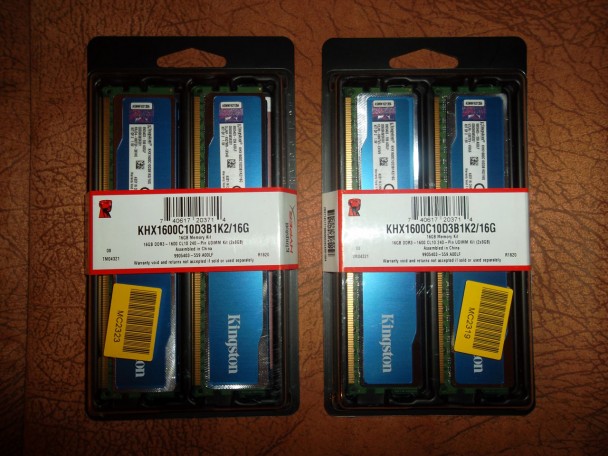 Kingston DDR3-1600 16384MB PC3-12800
