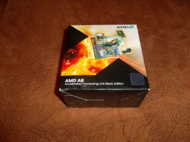 Упаковка AMD LIano A8-3870K 3.0GHz/4MB