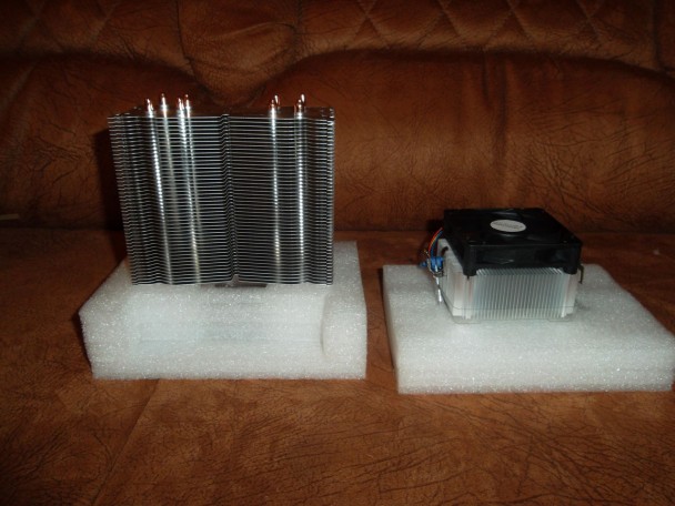Zalman CNPS10X Optima и боксовый кулер