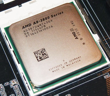 AMD A8-3870K Unlocked Llano Quad-Core APU