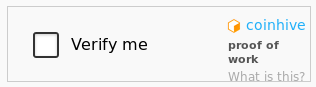 Captcha Coinhive