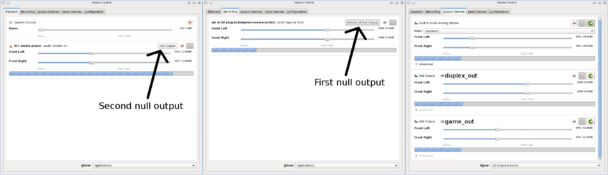 Pulseaudio Loopback Pavucontrol