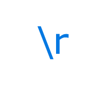 Carriage return